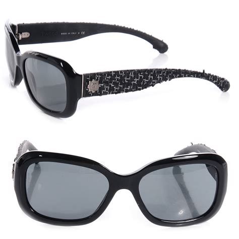 chanel tweed sunglasses 5240|Tweed and Sequins – CHANEL Eyewear .